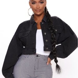 Fashion Nova So chic cropped Jacket
